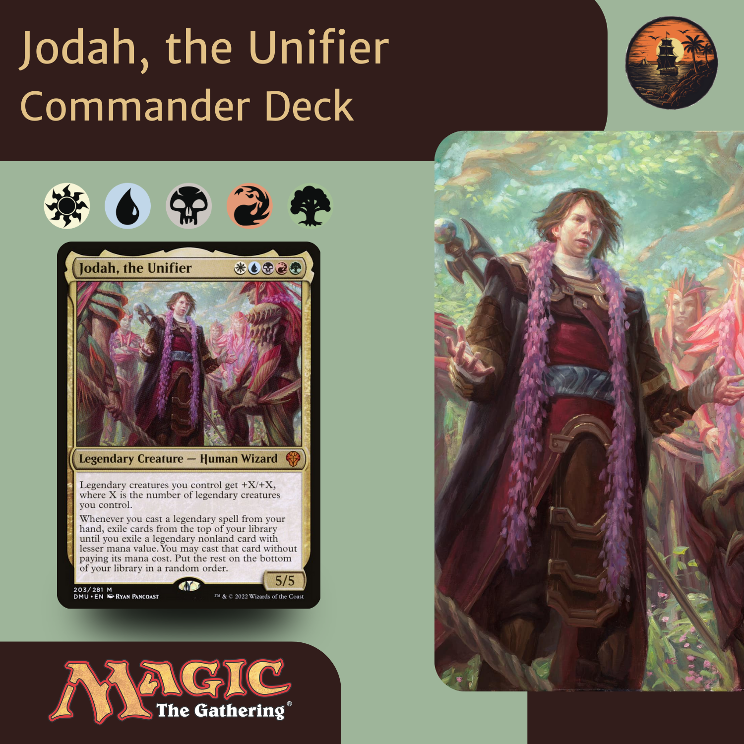 Jodah, the Unifier – Five-Colour Legends Cascade