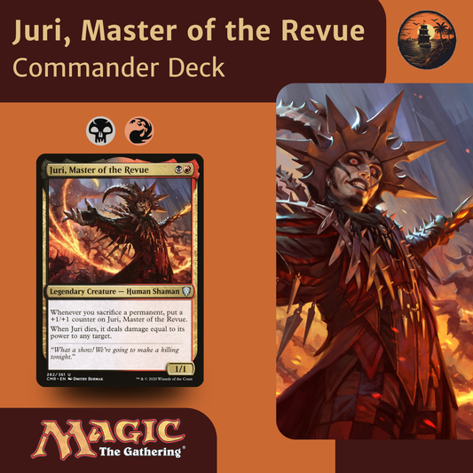 Sacrifice Synergy & Lethal Combos - Juri, Master of the Revue - Custom EDH Commander Deck