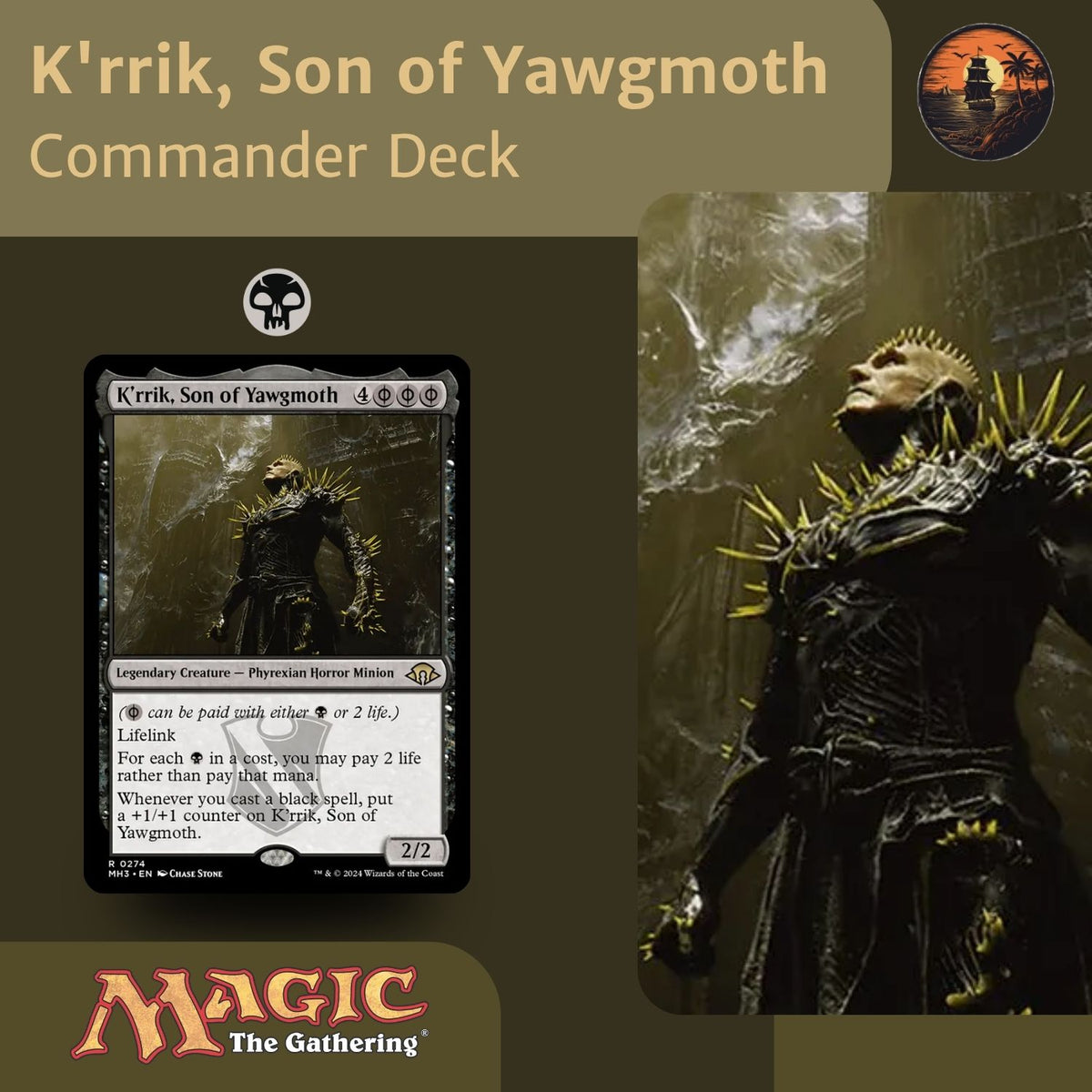 K'rrik, Son of Yawgmoth - Custom Commander Deck