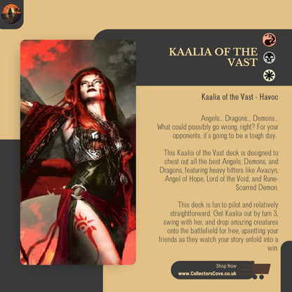 Havoc - Kaalia of the Vast - Custom EDH Commander Deck