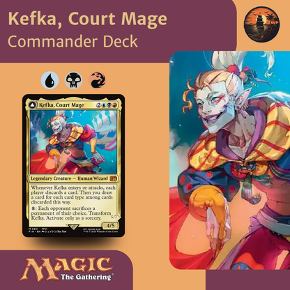Kefka, Court Mage - Custom Commander Deck