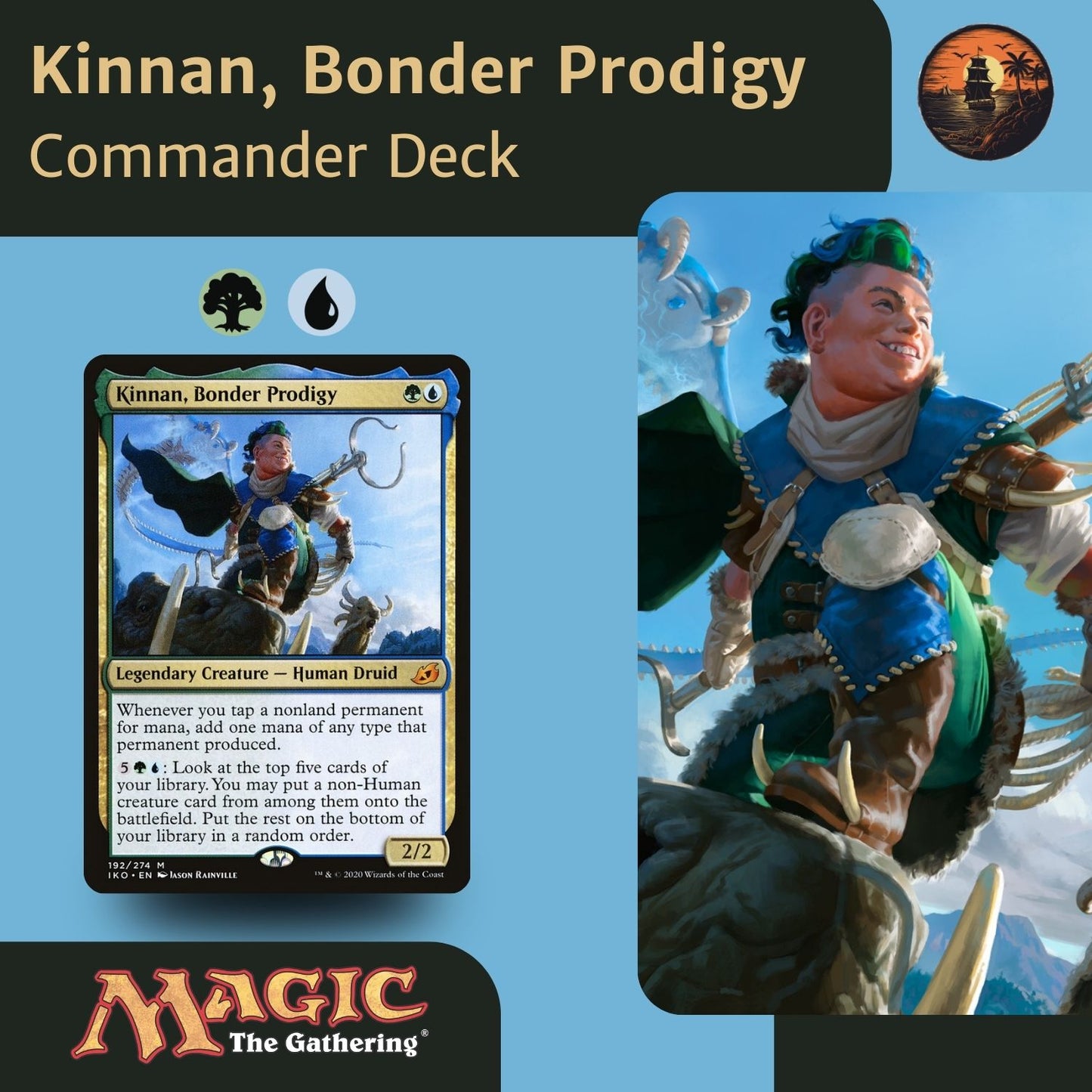 Kinnan, Bonder Prodigy - Custom Commander Deck