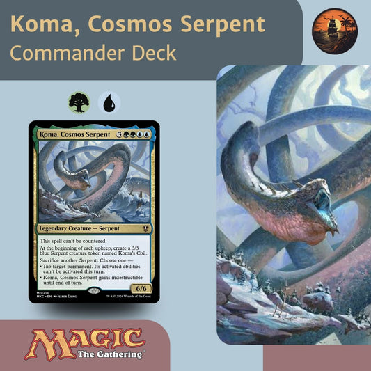 Koma, Cosmos Serpent - Custom EDH Commander Deck