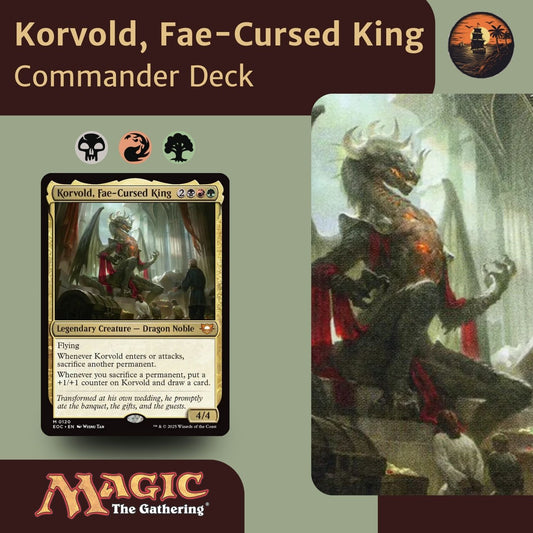 Treasure Sacrifice - Korvold, Fae-Cursed King - Custom Commander Deck