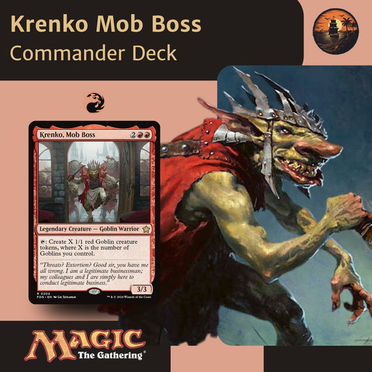 Krenko, Mob Boss - Custom EDH Commander Deck