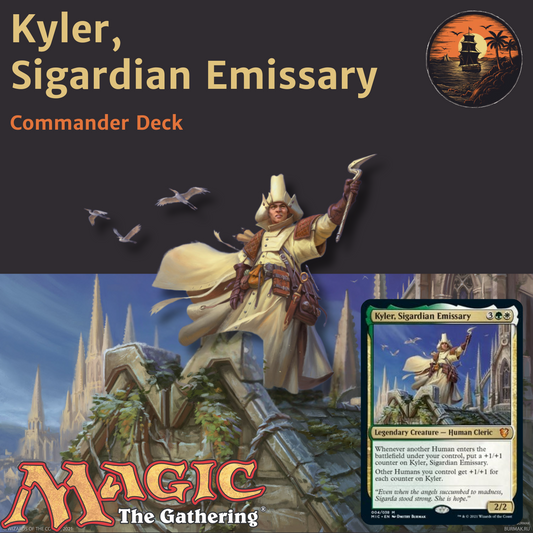 Human Tribal Domination - Kyler, Sigardian Emissary - Custom Commander Deck