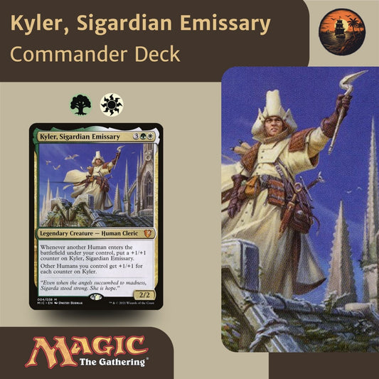 Human Tribal Domination - Kyler, Sigardian Emissary - Custom Commander Deck
