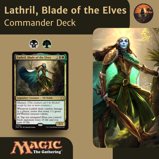 Lathril, Blade of the Elves – Elfball Token Swarm Commander Deck