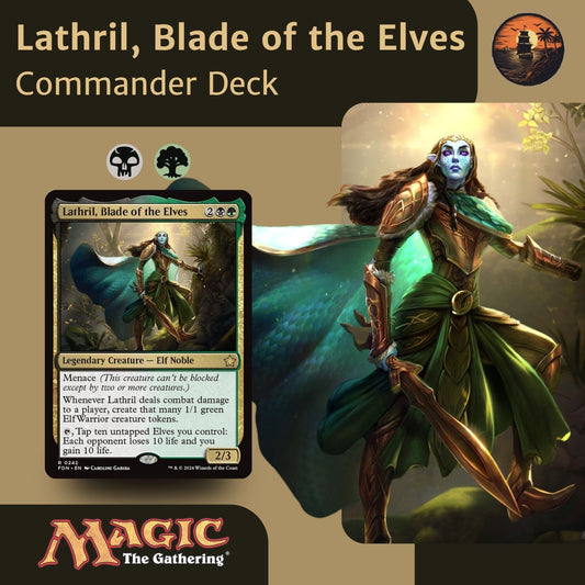 Lathril, Blade of the Elves - Custom EDH Commander Deck
