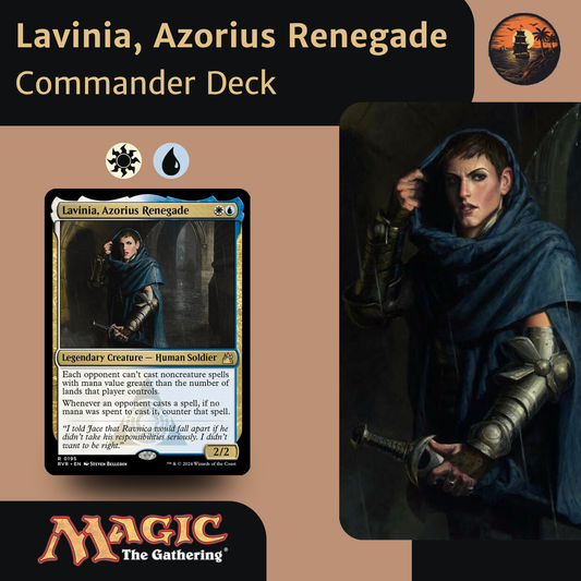 Stax Control - Lavinia, Azorius Renegade - Custom Commander Deck
