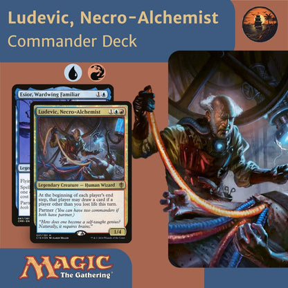 Ludevic, Necro-Alchemist - Custom Commander Deck
