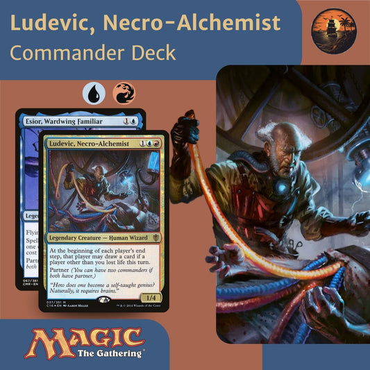 Ludevic, Necro-Alchemist - Custom Commander Deck