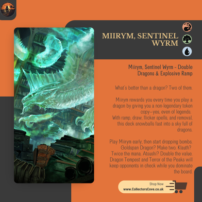 Dragon Copy Rampage - Miirym, Sentinel Wyrm - Custom EDH Commander Deck