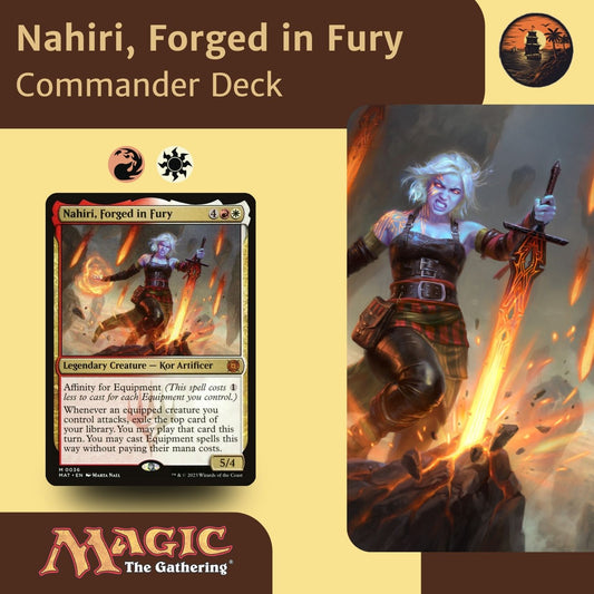 Equipment Blitz - Nahiri, Forged in Fury - Custom Commander Deck