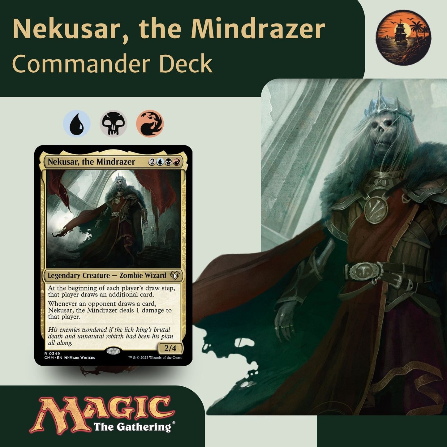 Nekusar, the Mindrazer - Custom Commander Deck