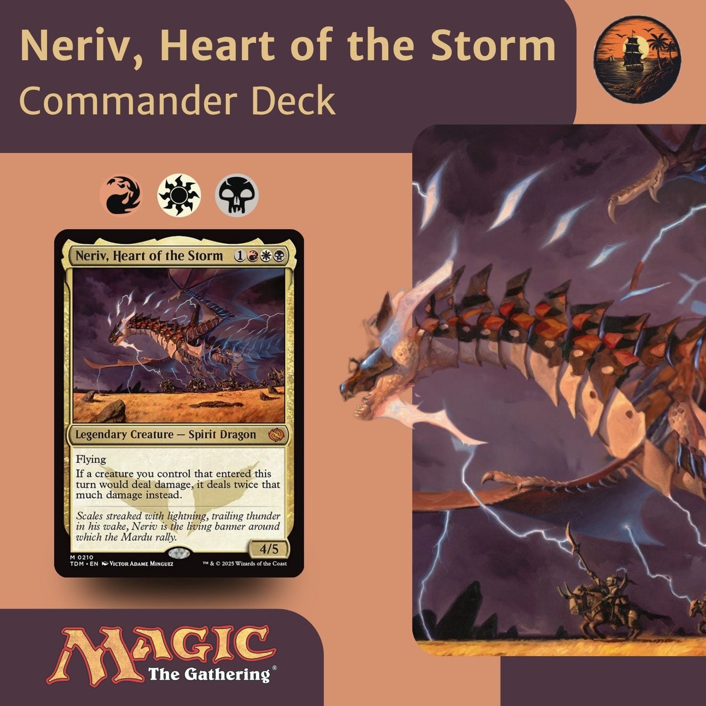 Neriv, Heart of the Storm - Custom Commander Deck