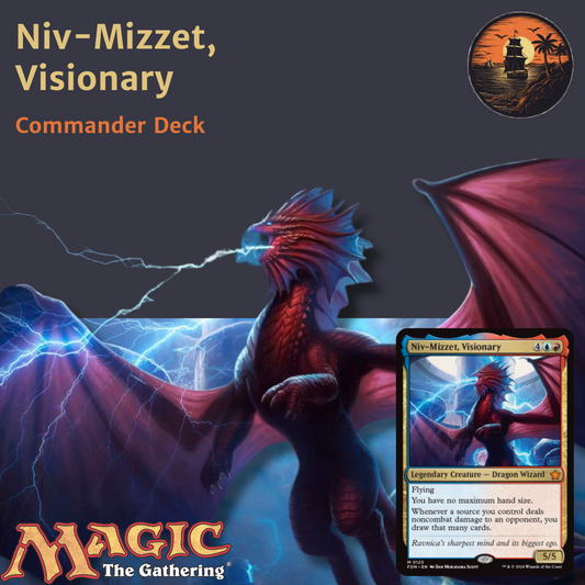 Burn & Draw Engine - Niv-Mizzet, Visionary - Custom Commander Deck