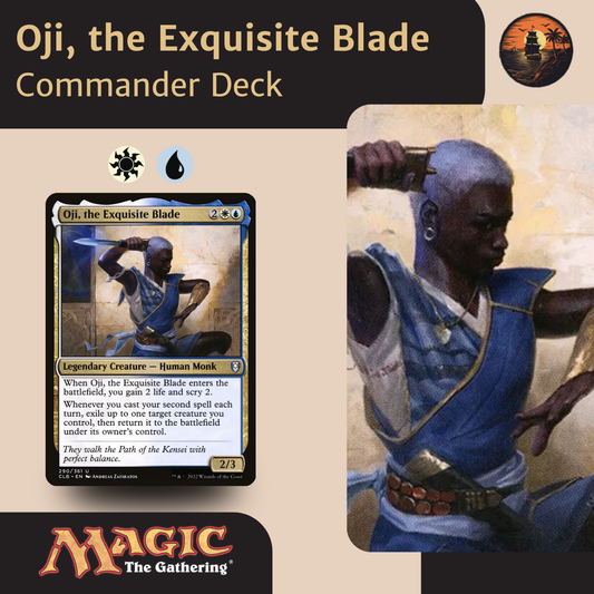 Oji, the Exquisite Blade - Custom Commander Deck