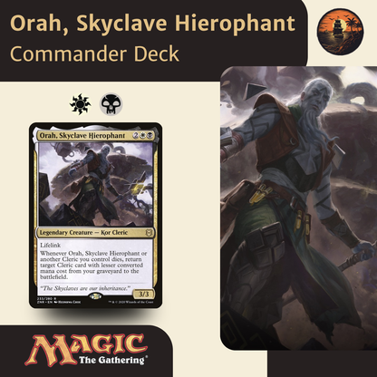 Orah, Skyclave Hierophant – Orzhov Cleric Reanimator Commander Deck