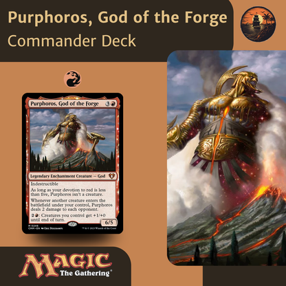Purphoros, God of the Forge – Token Swarm & Burn