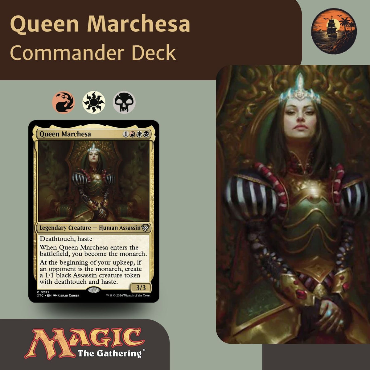 Queen Marchesa - Custom EDH Commander Deck