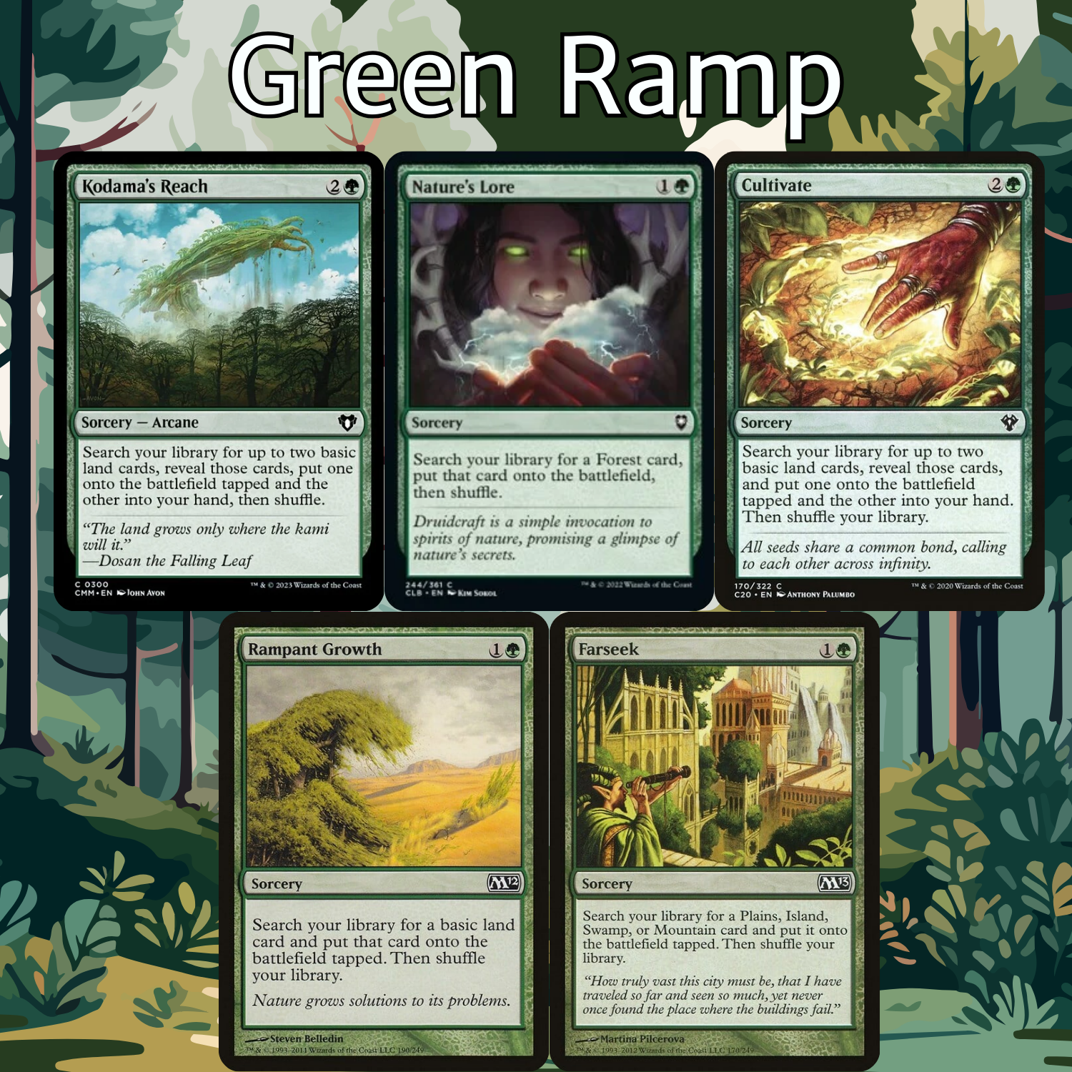 Green Ramp Collectors Cove MTG