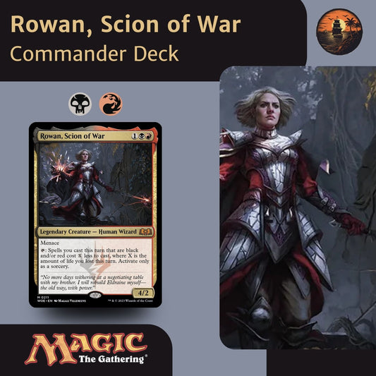 Rakdos Life - Loss Control - Rowan, Scion of War - Custom Commander Deck