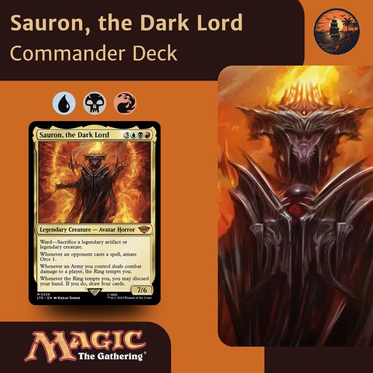 Orc Army Domination - Sauron, the Dark Lord - Custom Commander Deck