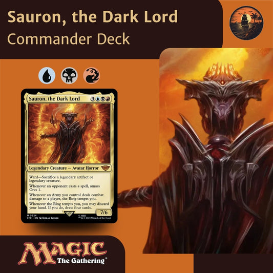 Sauron, the Dark Lord - Custom Commander Deck