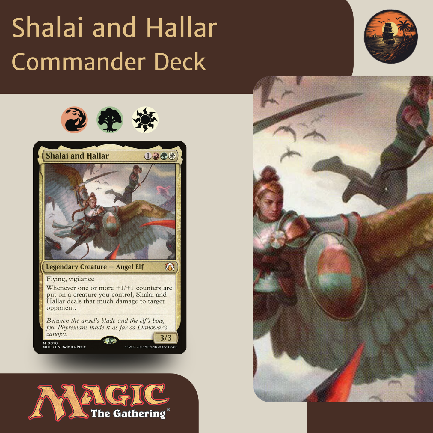 Shalai and Hallar – Gruul/Selesnya Counters Burn Engine