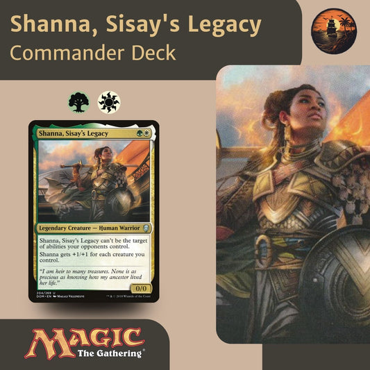 Shanna, Sisay's Legacy - Custom Commander Deck