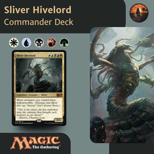 Sliver Hivelord – 5-Colour Indestructible Sliver Swarm