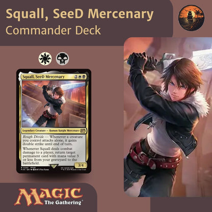 Squall, SeeD Mercenary - Custom Commander Deck