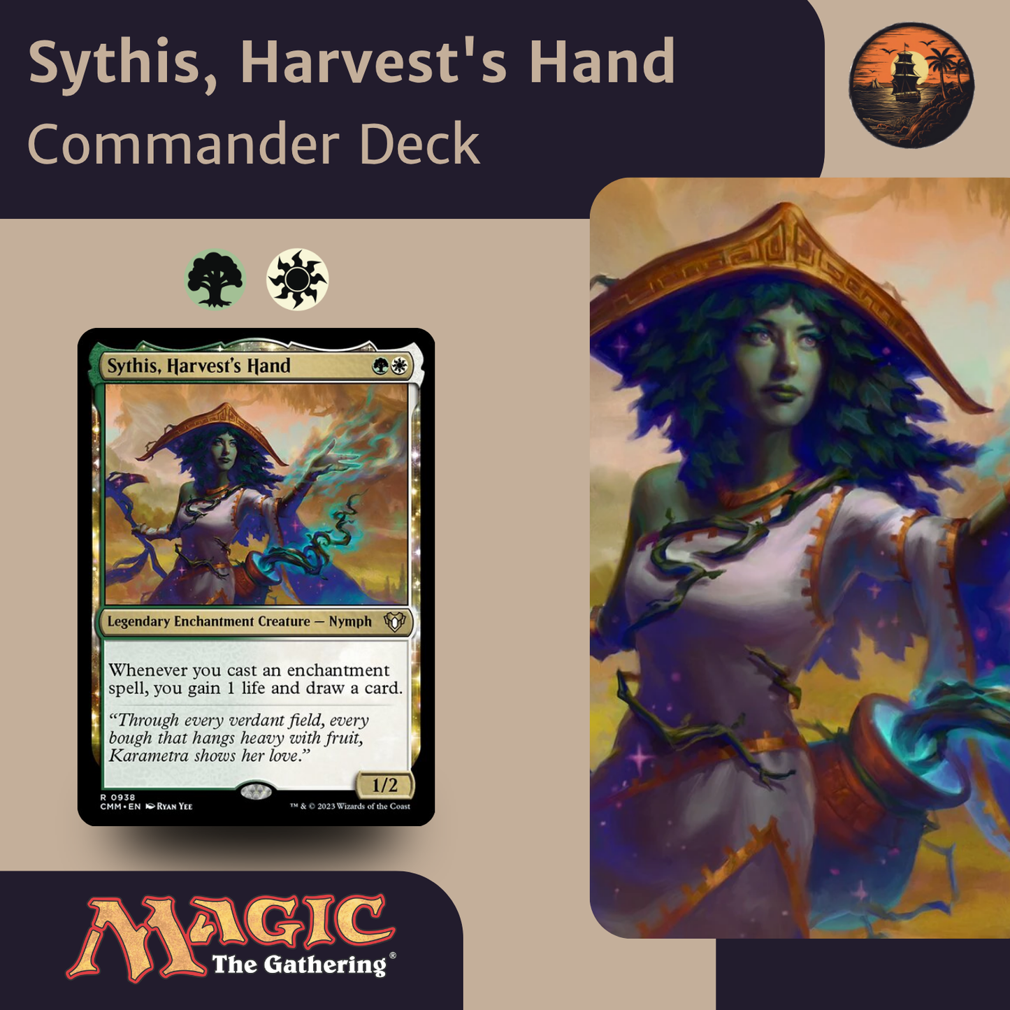 Sythis, Harvest's Hand - Custom EDH Commander Deck