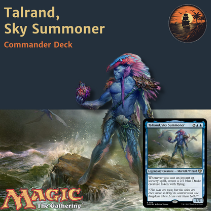 Spellslinger Drake Swarm - Talrand, Sky Summoner - Custom Commander Deck