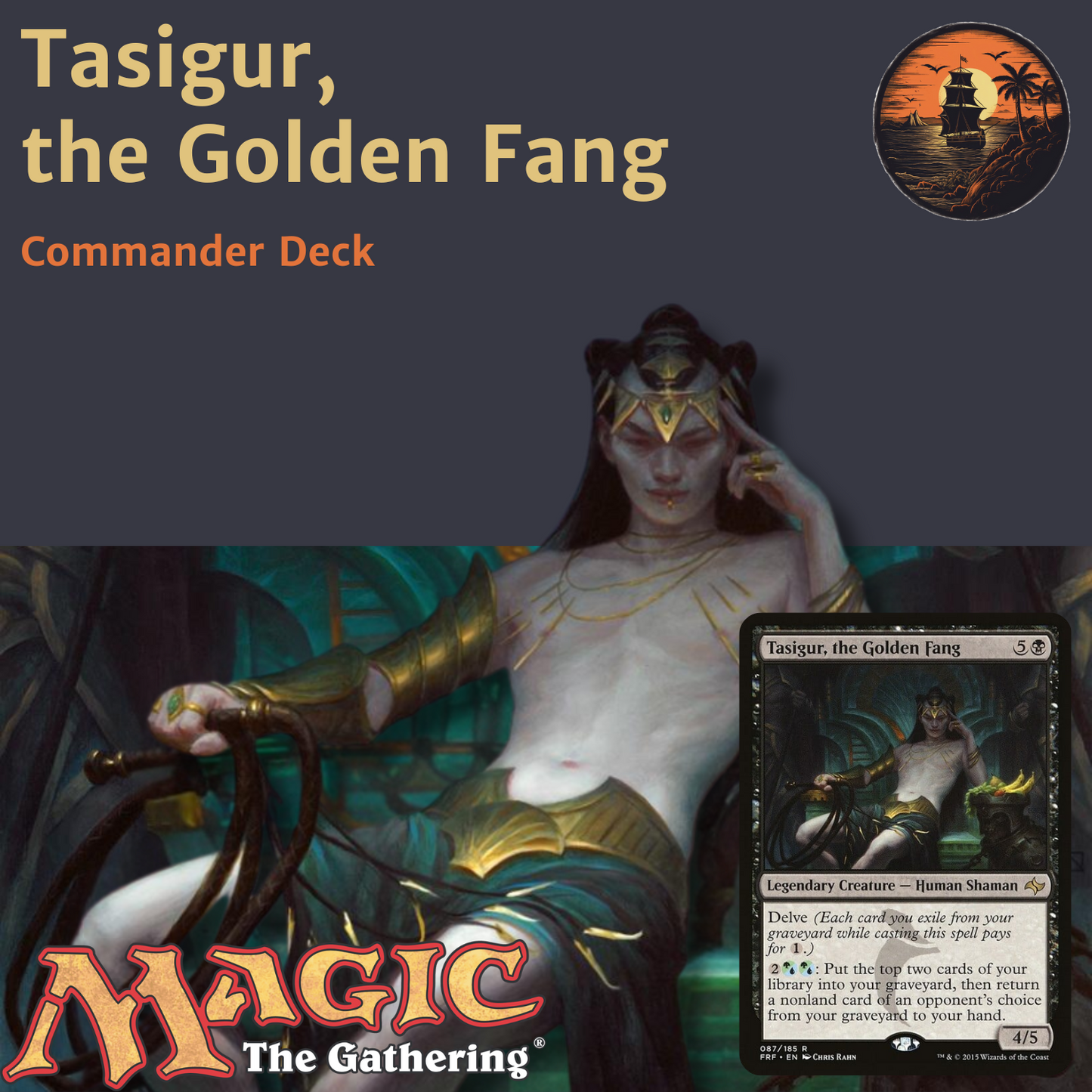 Graveyard Value & Ramp - Tasigur, the Golden Fang - Custom Commander Deck