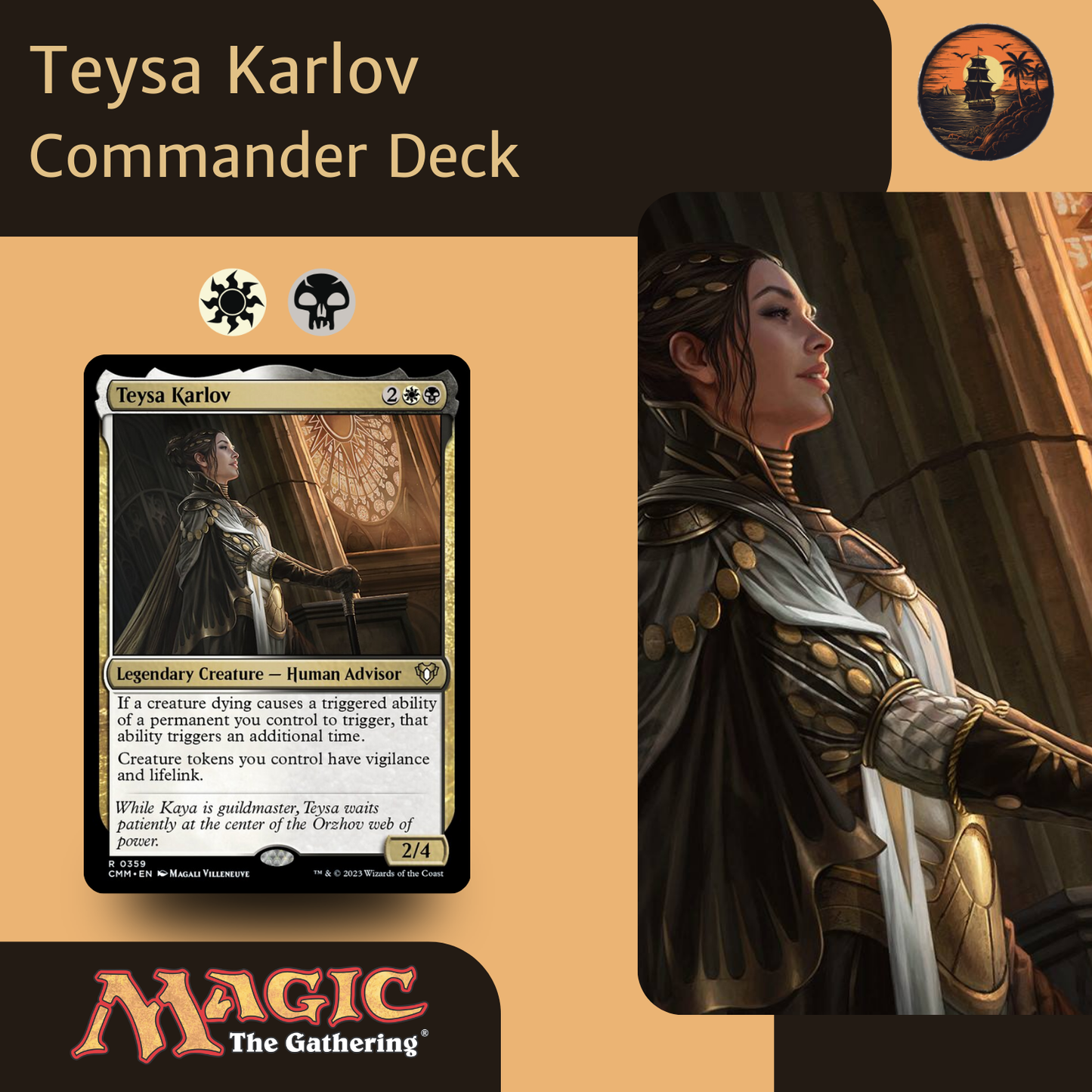 Teysa Karlov – Double Death Triggers & Aristocrat Control