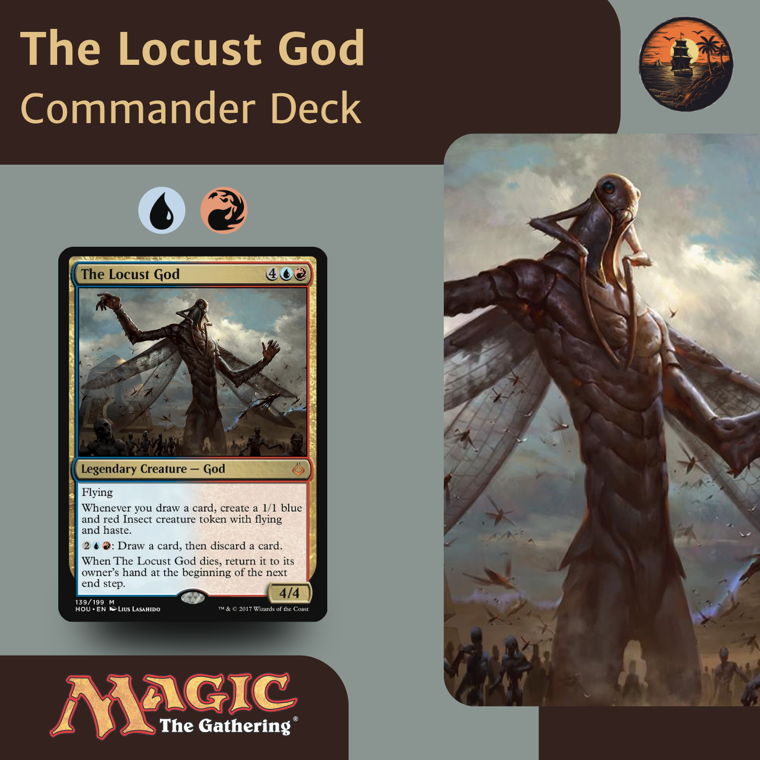 The Locust God – Izzet Drawstorm Swarm