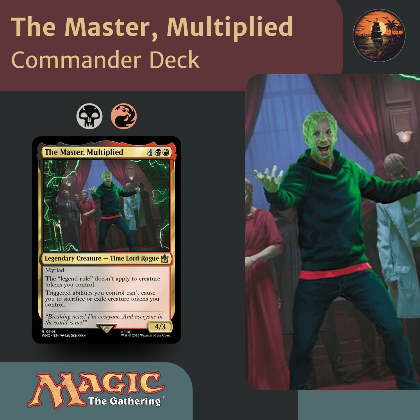 The Master, Multiplied - Custom Commander Deck