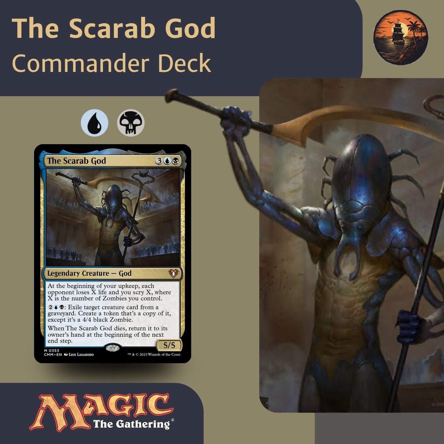 The Scarab God - Custom Commander Deck