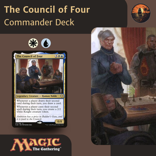 Group Hug - The Council of Four - Custom EDH Commander Deck
