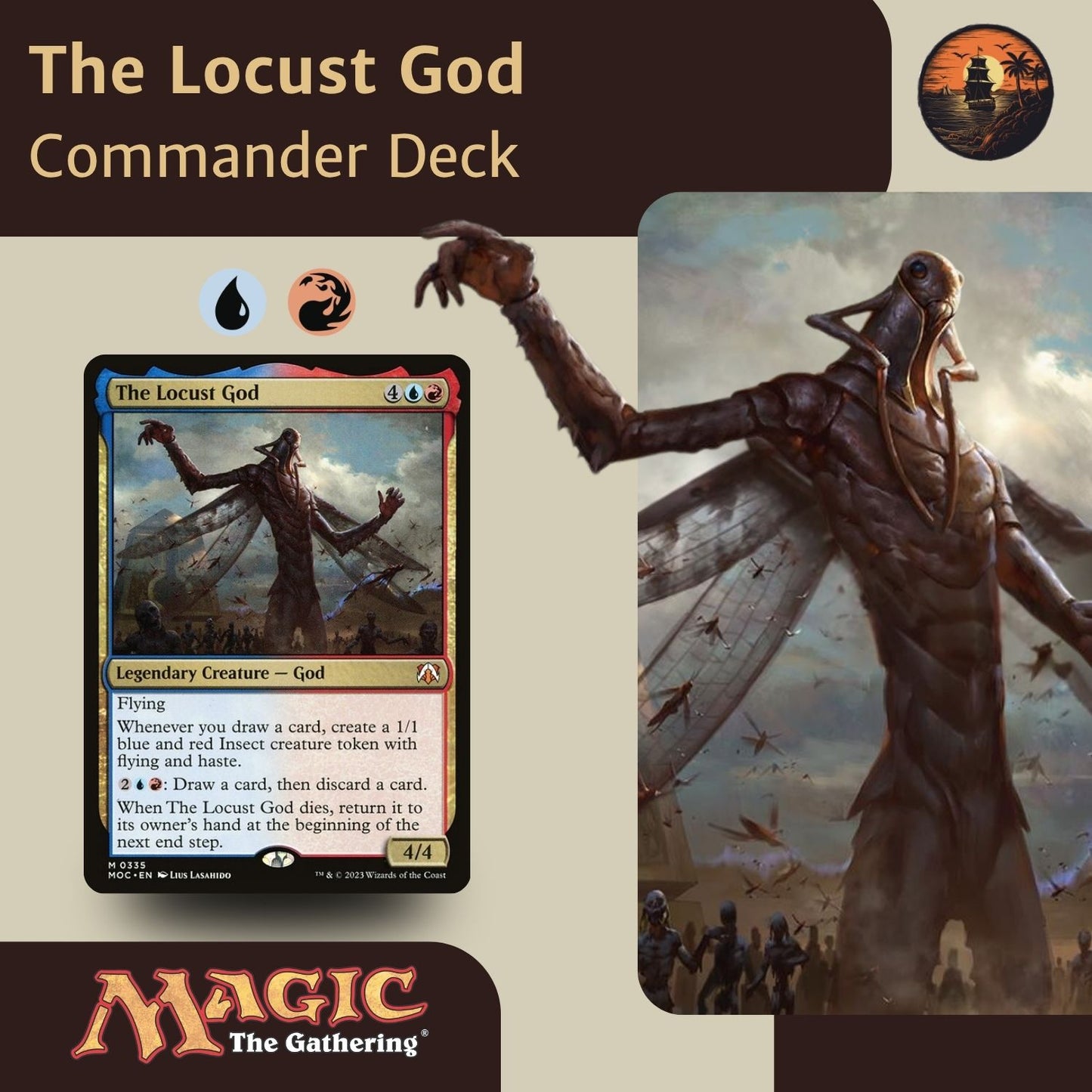 The Locust God - Custom Commander Deck