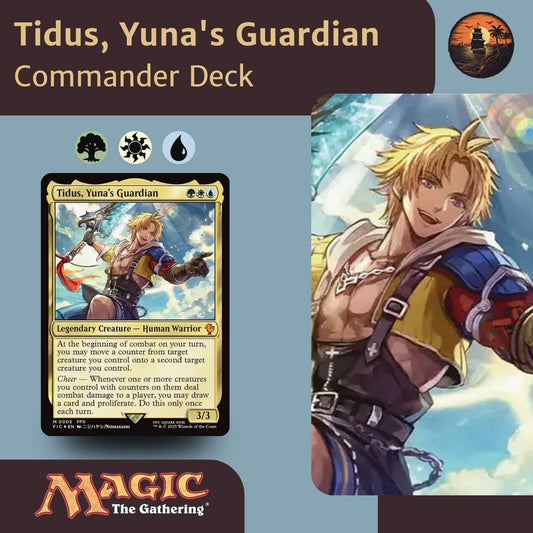 Counter Movement - Tidus, Yuna's Guardian - Custom Commander Deck