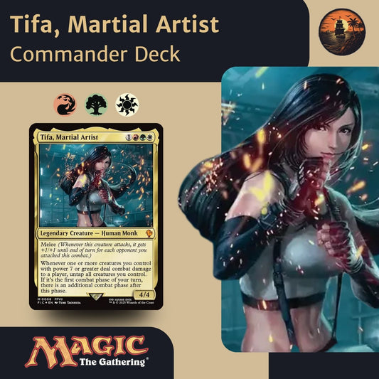 Tifa, Martial Artist - Custom Commander Deck