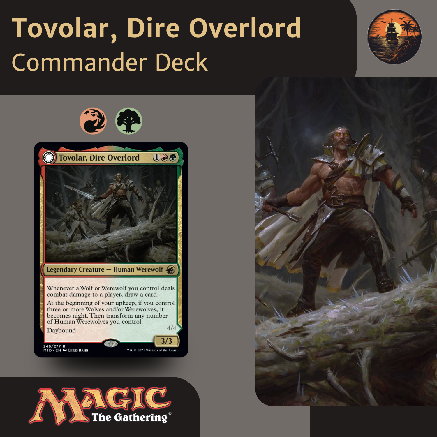 Tovolar, Dire Overlord – Gruul Werewolf Rampage