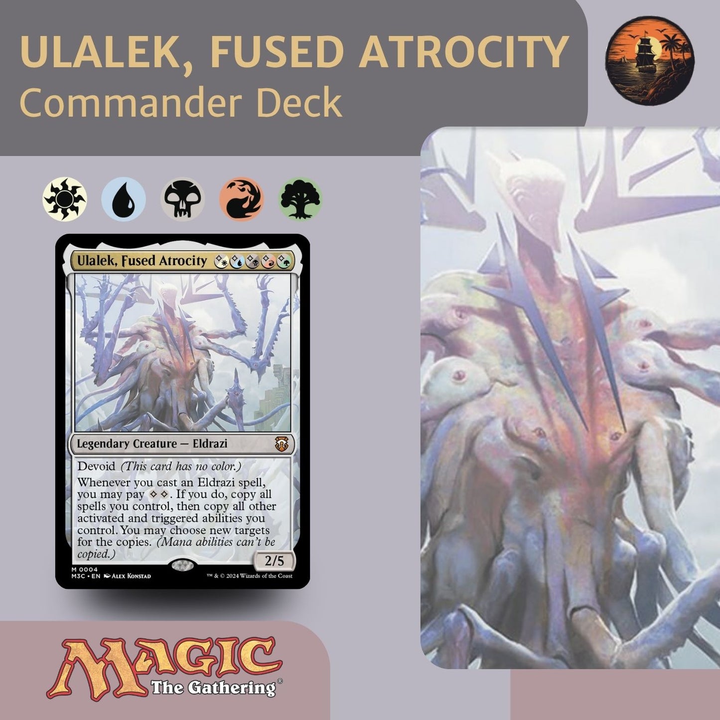 Ulalek, Fused Atrocity - Custom EDH Commander Deck