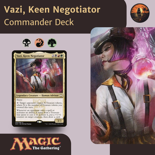 Vazi, Keen Negotiator – Treasures, Punishment &amp; Profit