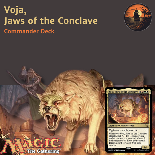 Wolfpack Tactics - Voja, Jaws of the Conclave - Custom Commander Deck