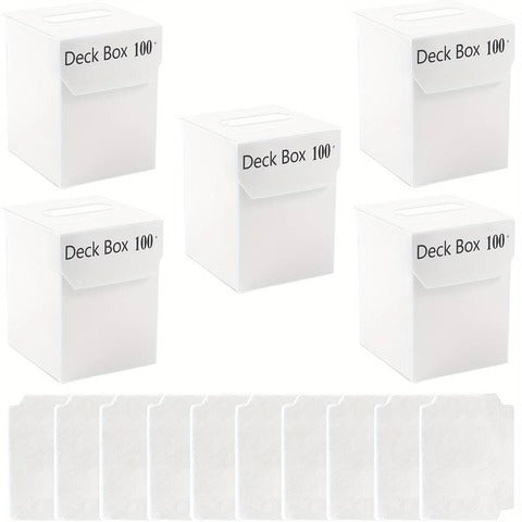 1 x 100+ Standard Deck Block With 2 Dividers/Card Deck Box