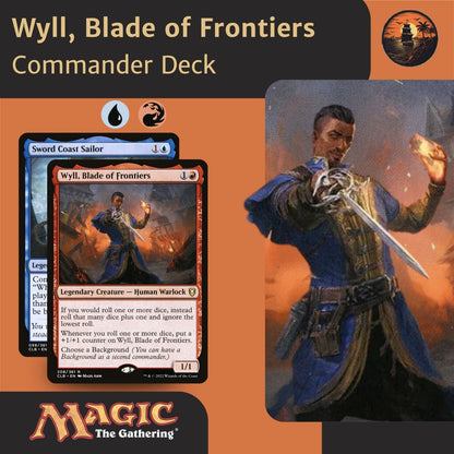 Wyll, Blade of Frontiers & Sword Coast Sailor - Custom Commander Deck